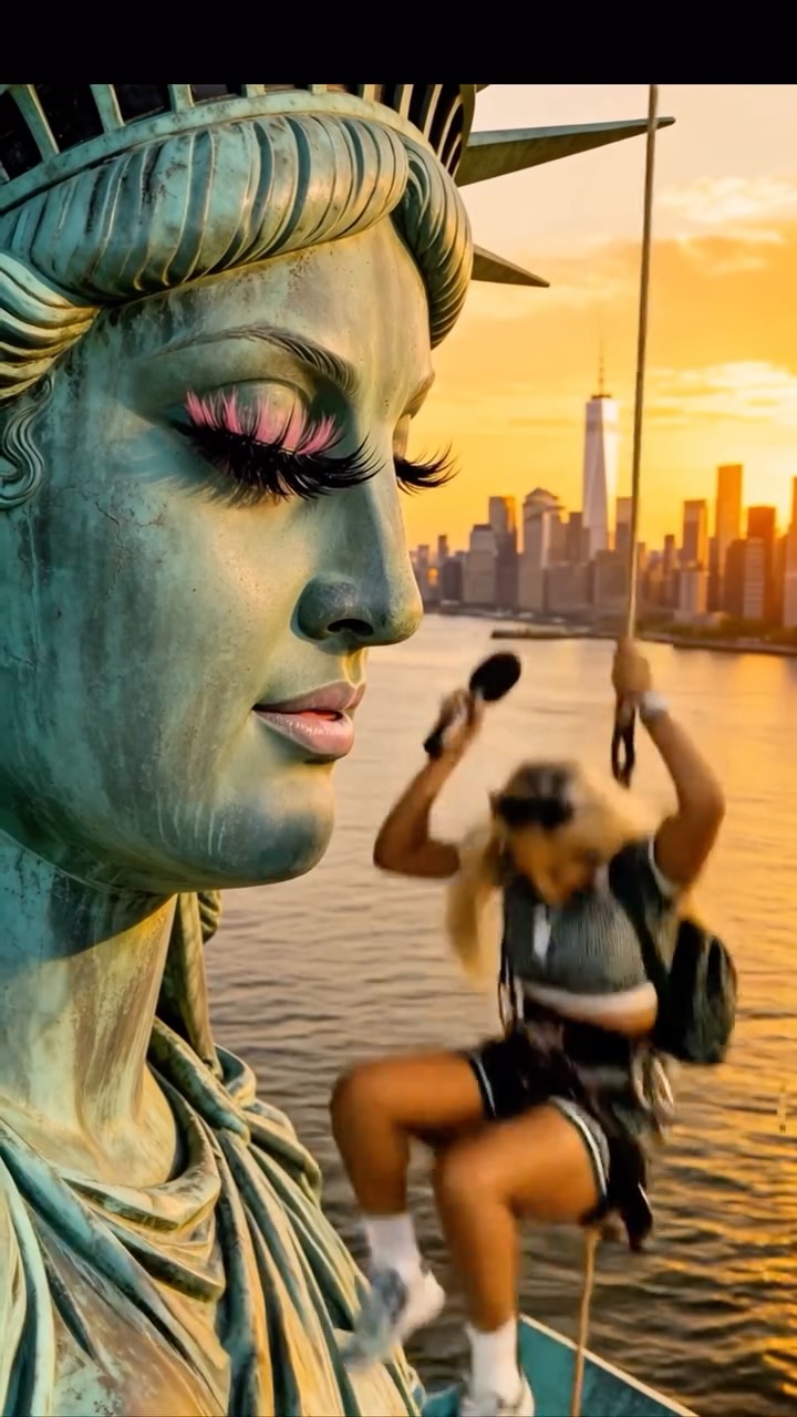 Lady Liberty: The Podcast — original cover of Mel Love’s work